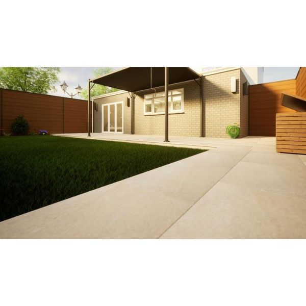 Porcelain Paving - 900mm x 600mm x 20mm Ash Beige