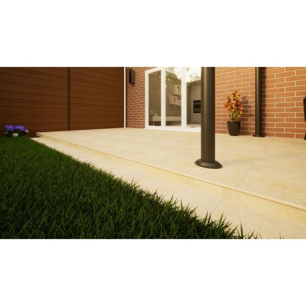 Porcelain Paving - 600mm x 600mm x 20mm Jura Beige - Pack of 2