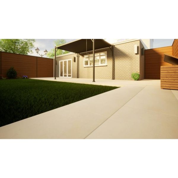 Porcelain Paving - 900mm x 600mm x 20mm Venetian Beige - Pack of 2