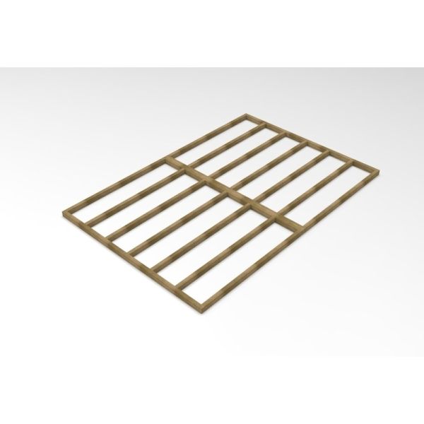 Shed Base for Forest Overlap And Shiplap Sheds - 12' x 8'