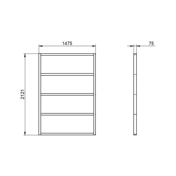 Shed Base for Forest Overlap And Shiplap Sheds - 7' x 5'