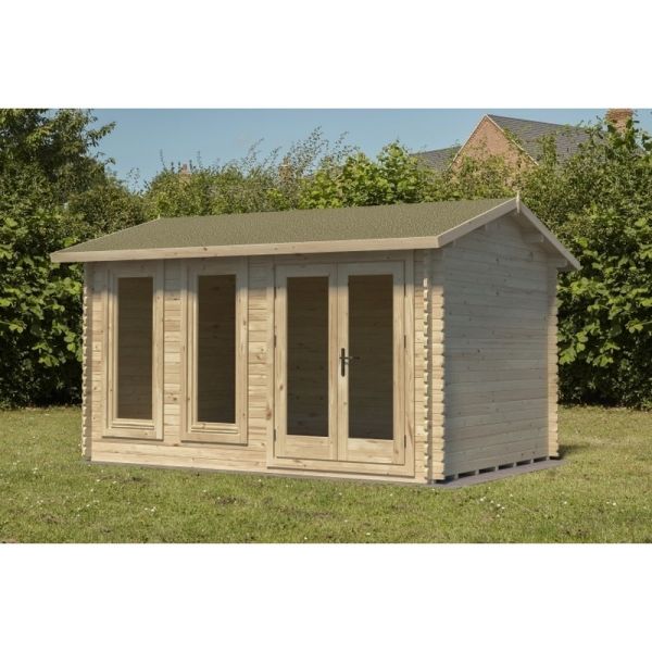 Chiltern Log Cabin - Felt Shingle Plus Underlay - 4000mm x 3000mm