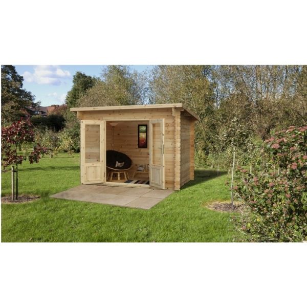 Harwood Log Cabin - 34kg Felt Plus Underlay - 3000mm x 2000mm