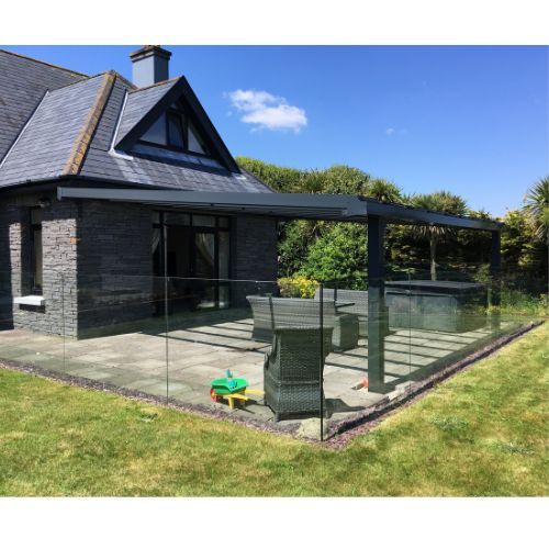 Contemporary Alfresco Aluminium Pergola / Veranda - 15000mm
