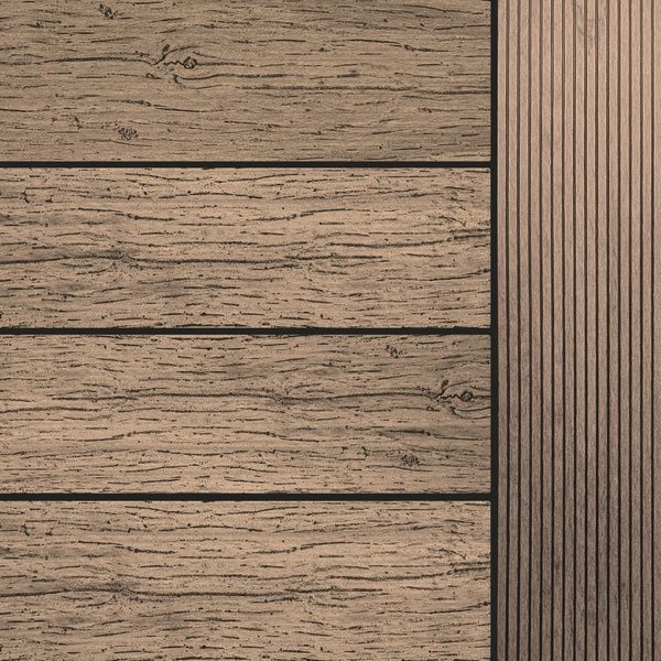 Heritage Timbosite Decking Board Oak Grain Wood - 200mm x 3660mm