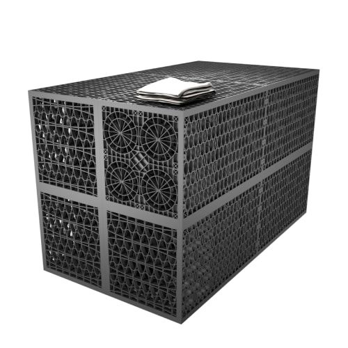 Rainsmart 24 Tonne Soakaway Crate Set Flat-Packed - 1 Cubic Metre Kit
