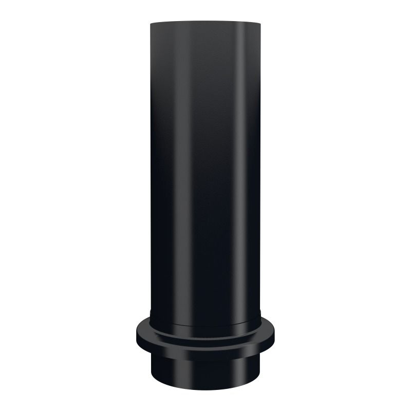 Lindab Aluminium Drain Shoe - 75mm Black