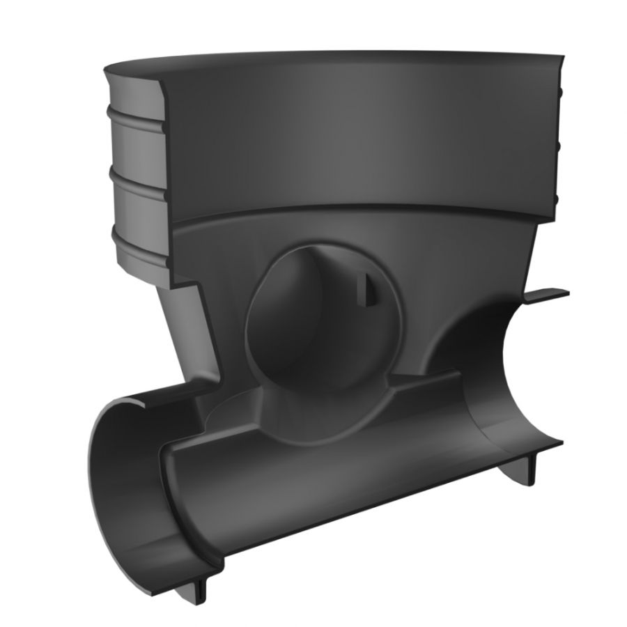 Inspection Chamber Base - 450mm Diameter with 150mm Channel & 150mm Inlets
