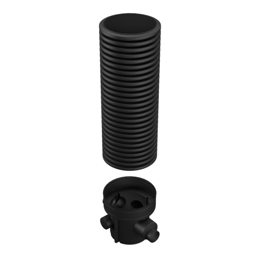 Catchpit Chamber Set - 1050mm Diameter x 1983mm Height For 300mm Twinwall
