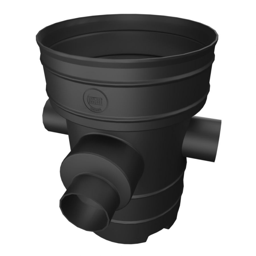 Catchpit Chamber Set - 450mm Diameter x 2370mm Height For 225mm Twinwall with 150mm Inlets