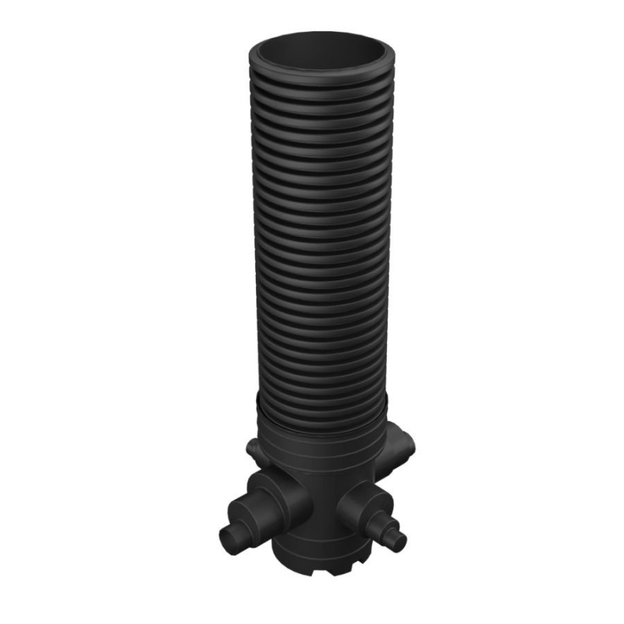 Catchpit Chamber Set - 600mm Diameter x 2335mm Height For 160mm/225mm & 300mm Pipe with 110mm/160mm & 225mm Inlets