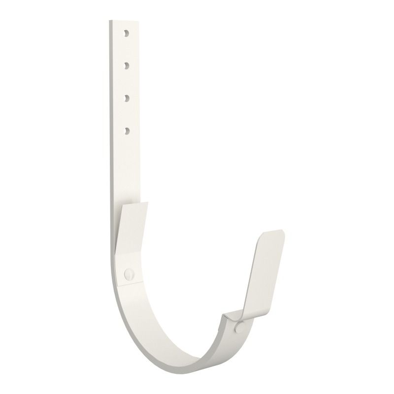 Lindab Aluminium Gutter 180mm Flex-Fit Rafter Bracket - 125mm White