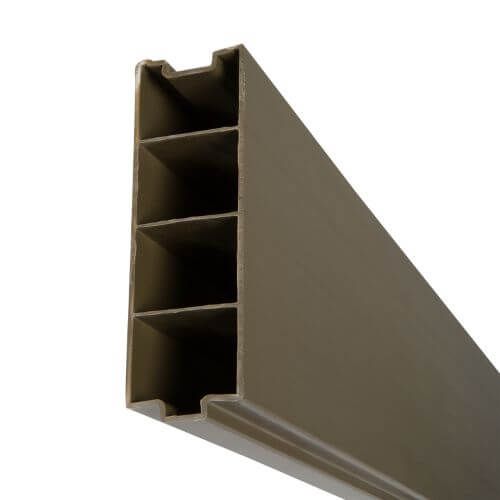Durapost Fencing Gravel Board - 2400mm Olive Grey