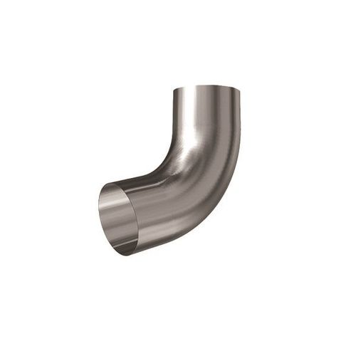 Lindab Magestic Steel Conical Downpipe Bend 70 - 100mm Galvanised