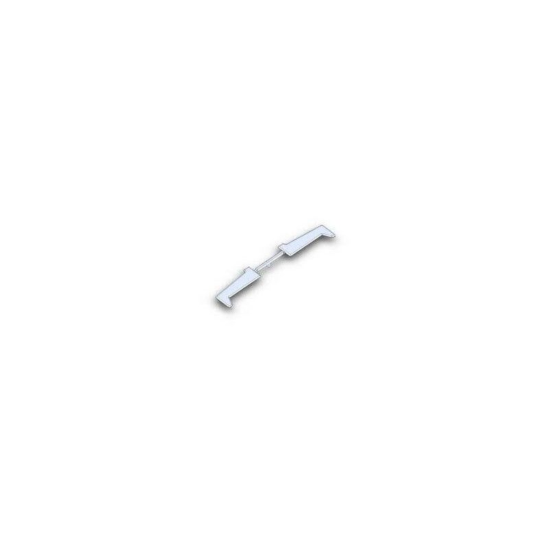 External Window Cill End Caps Standard - 180mm White - Pair