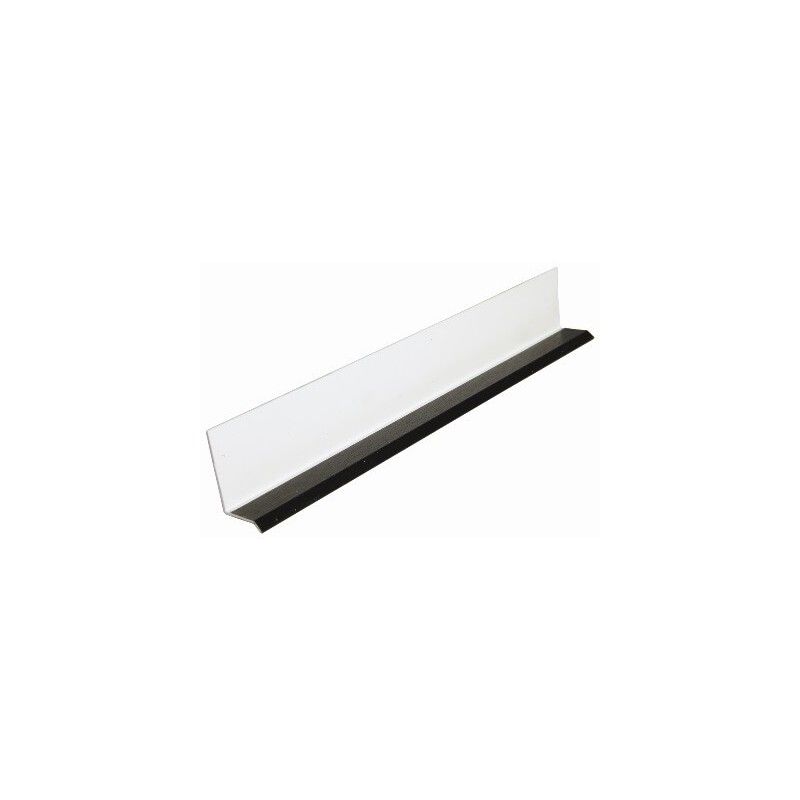 FloPlast Shiplap Cladding Drip Trim - 5mtr Black Ash Woodgrain
