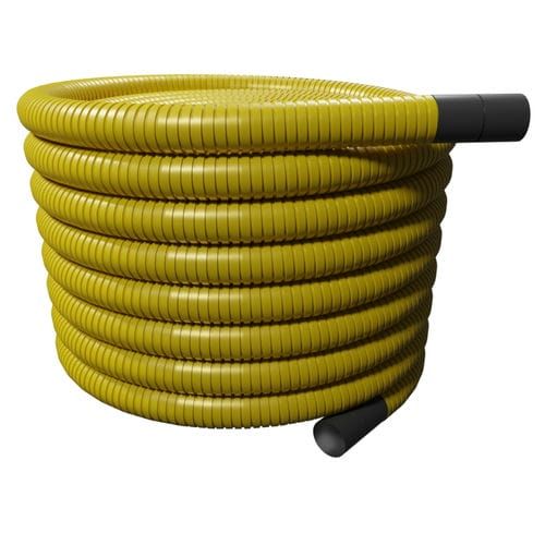 Flexi Underground Ducting Unperforated Gas - 63mm (O.D.) x 50mtr Yellow Coil