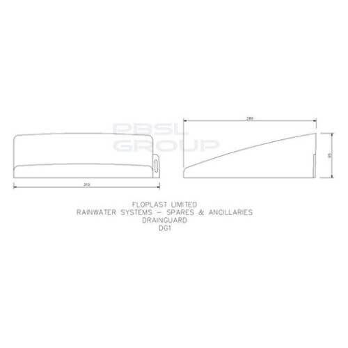 FloPlast Gutter Drain Guard