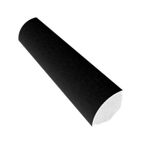 PVC Quadrant - 19mm x 5mtr Black Ash Woodgrain