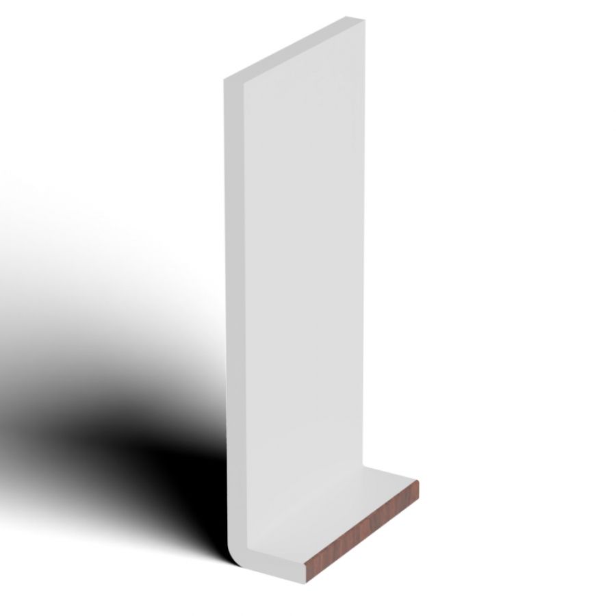 225mm Rosewood Fascia Capping Board - 10mm x 5mtr
