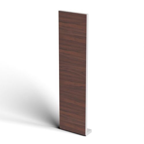 400mm Rosewood Fascia Capping Box End Board - 10mm x 1.25mtr