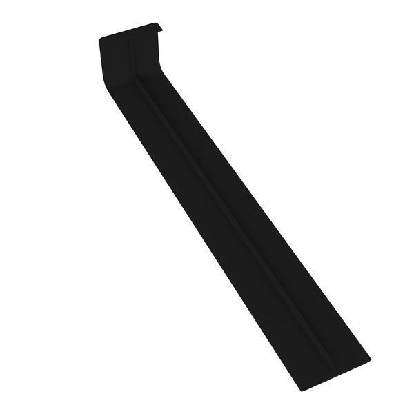 Fascia Joint Trim - 300mm Black Smooth