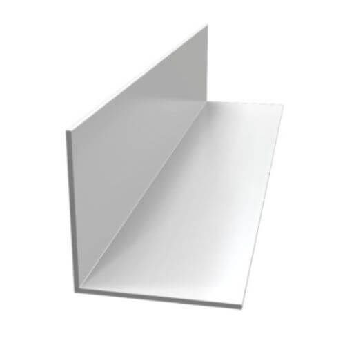 PVC Rigid Angle - 30mm x 5mtr White
