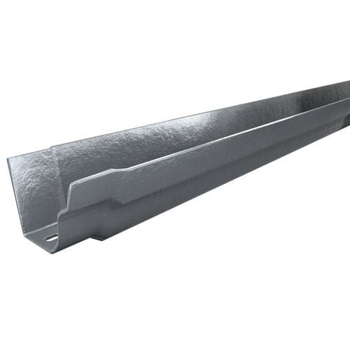 Cast Iron Moulded Ogee Gutter - 100mm x 1829mm Primed