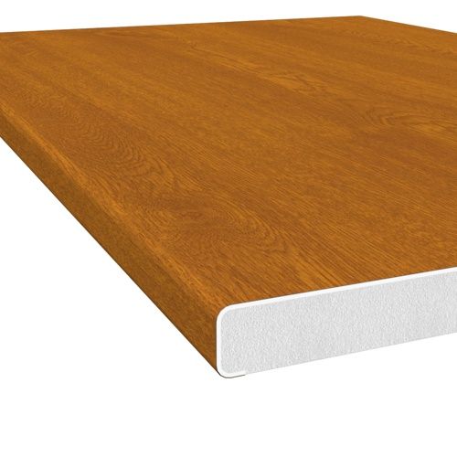 200mm Golden Oak Soffit Board - 10mm x 5mtr - Pack of 2