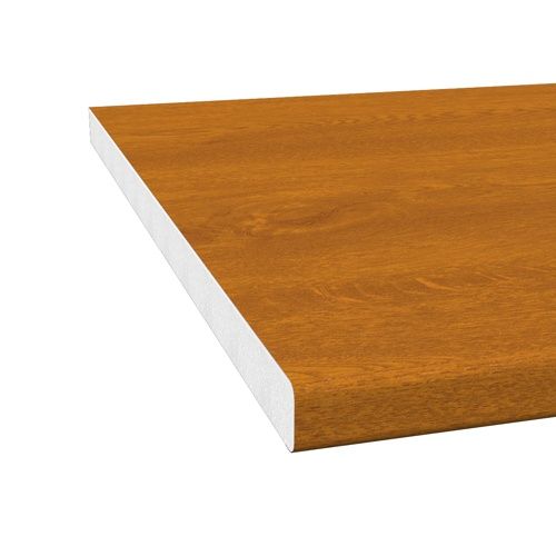 200mm Golden Oak Soffit Board - 10mm x 5mtr - Pack of 2