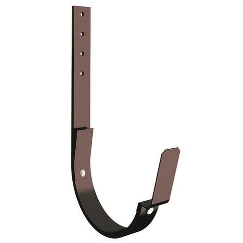Lindab Steel Gutter 210mm Flex-Fit Rafter Bracket - 150mm Coffee Brown