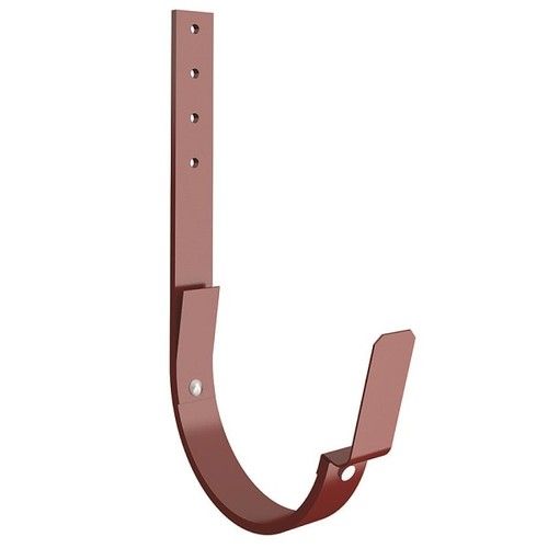 Lindab Steel Gutter 210mm Flex-Fit Rafter Bracket - 150mm Dark Red