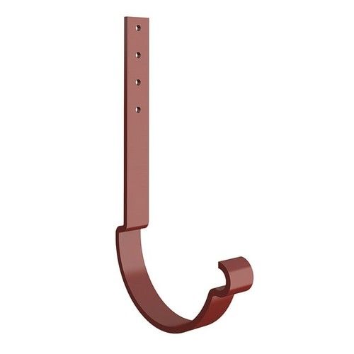 Lindab Steel Gutter 200mm Rafter Bracket - 125mm Dark Red