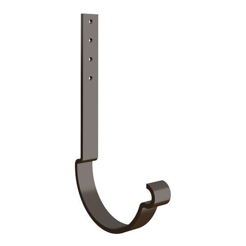 Lindab Steel Gutter 200mm Rafter Bracket - 150mm Brown