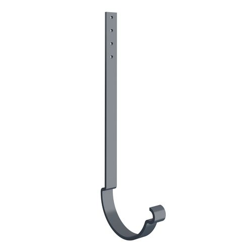 Lindab Steel Gutter 350mm Rafter Bracket - 125mm Graphite