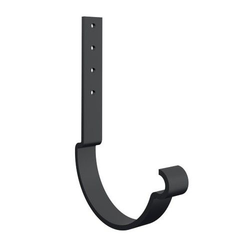 Lindab Steel Gutter 150mm Rafter Bracket - 150mm Matte Black