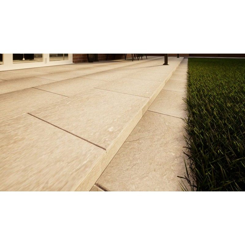 Limestone Paving Presealed - 600mm x 600mm x 25mm Graphite Grey