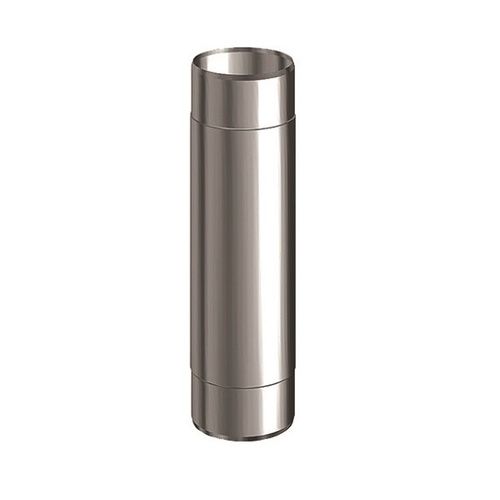 Lindab Magestic Steel Intermediate Downpipe - 87mm x 0.5mtr Galvanised
