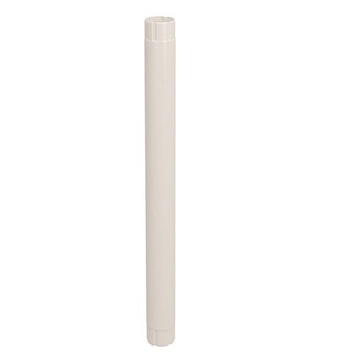 Lindab Steel Intermediate Downpipe - 100mm x 1mtr Antique White