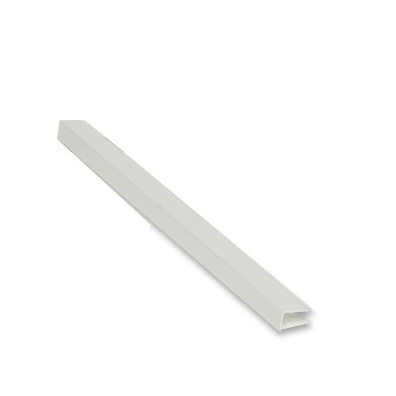 Exitex PVC Sheet End Closure - 10mm x 2.1mtr White
