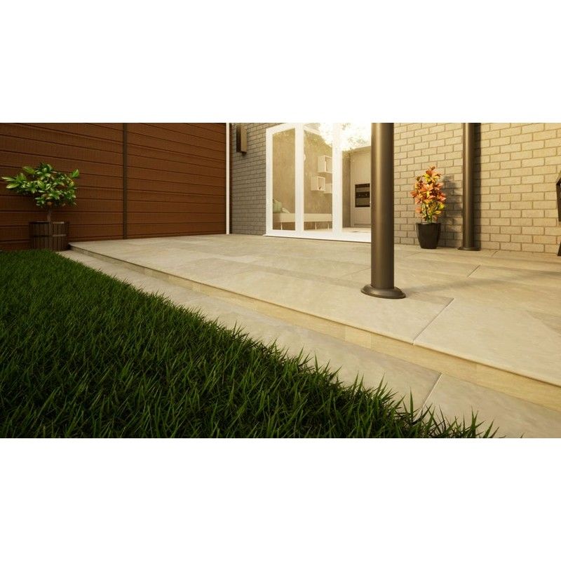 Porcelain Paving - 1200mm x 600mm x 20mm Kandla Grey