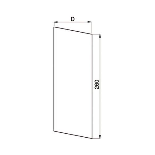 Lindab Steel Sliding Downpipe - 100mm Dark Red