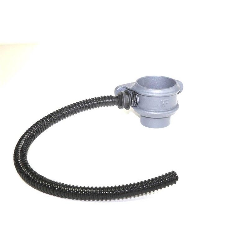 Cast Iron Round Downpipe Diverter Kit Left Hand - 65mm Primed