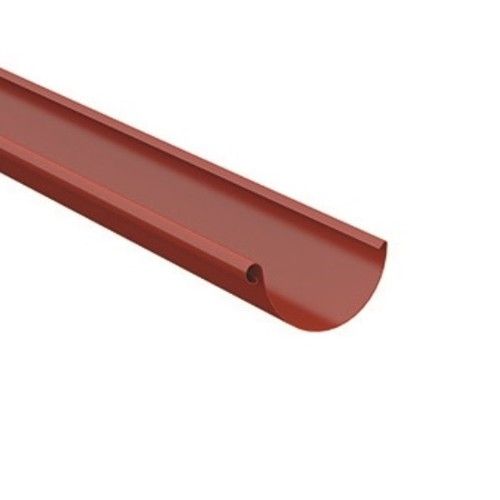 Lindab Steel Gutter - 150mm x 3mtr Tile Red