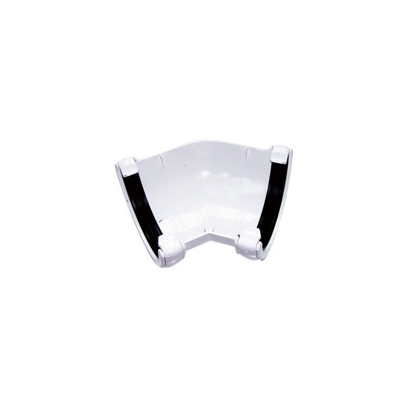 FloPlast Half Round Gutter Angle - 135 Degree x 112mm White