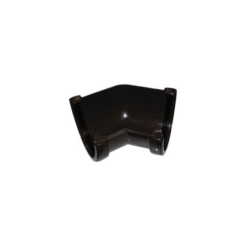FloPlast Deepflow/ Hi-Cap Gutter Angle - 135 Degree x 115mm x 75mm Brown