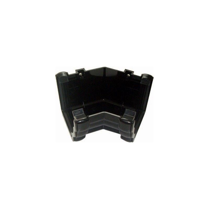 FloPlast Ogee Gutter Internal Angle - 135 Degree x 110mm x 80mm Black
