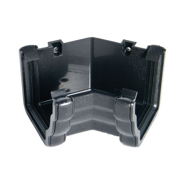 FloPlast Cast Iron Effect Ogee Gutter Internal Angle - 135 Degree x 110mm x 80mm