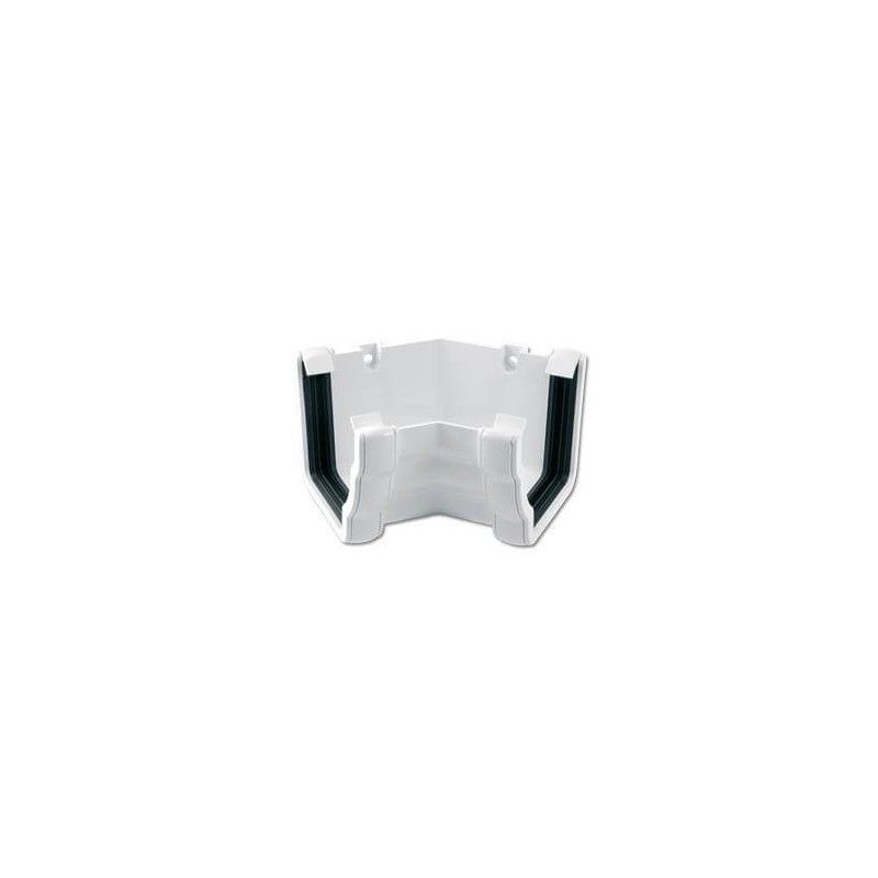 FloPlast Ogee Gutter Internal Angle - 135 Degree x 110mm x 80mm White