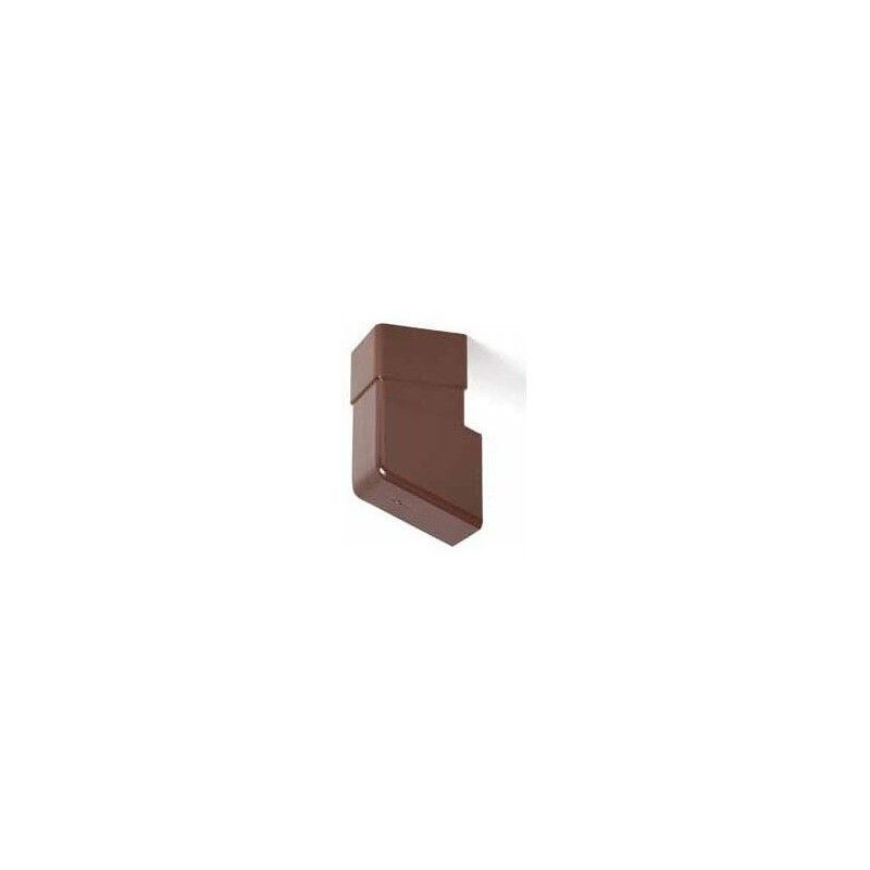 FloPlast Square Downpipe Shoe - 65mm Brown